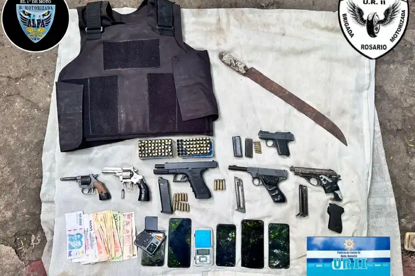 Elementos secuestrados.