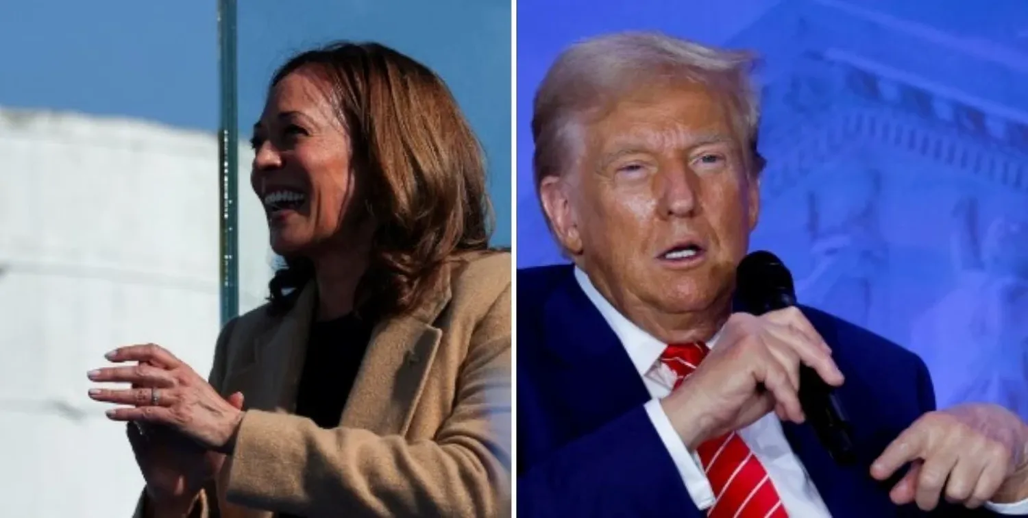 Ahora los candidatos son Kamala Harris, vicepresidente de Estados Unidos, y Donald Trump, ex presidente. Crédito: Reuters