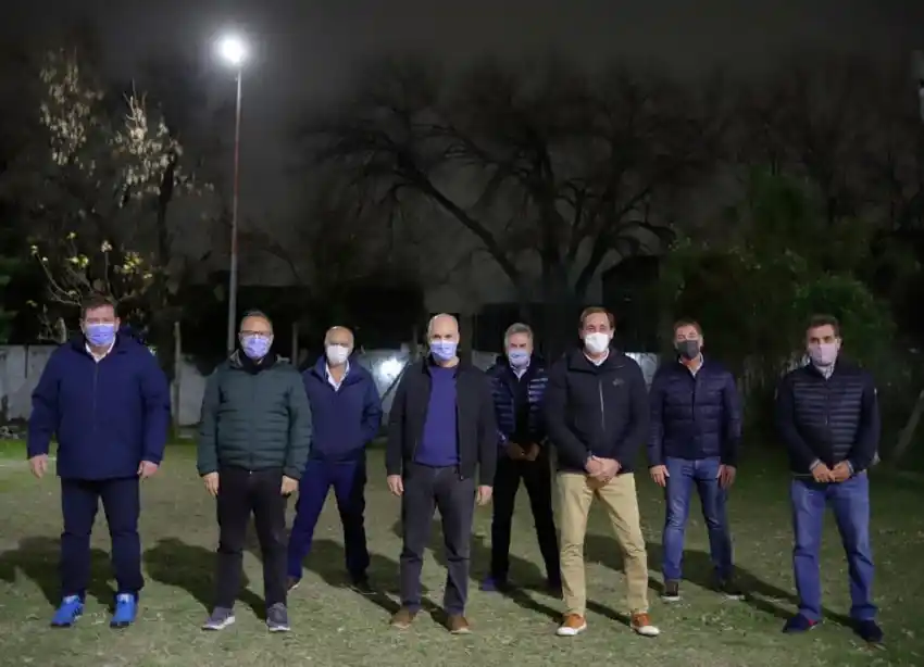 Montenegro se reunió con Rodríguez Larreta y Santilli: de qué hablaron