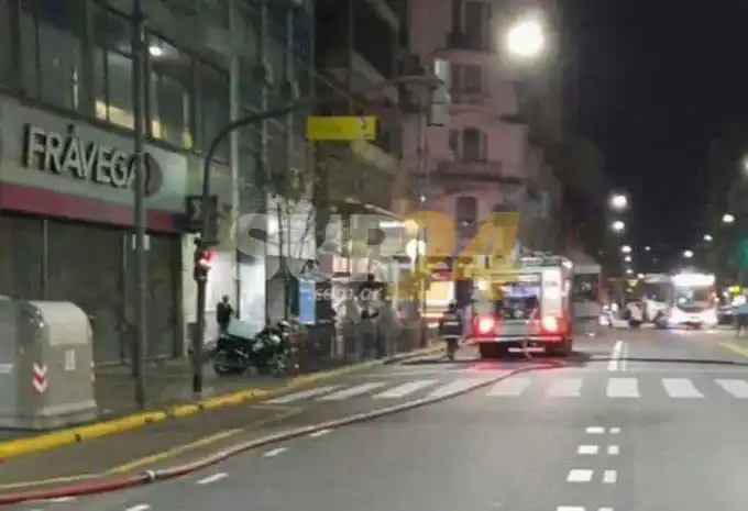 Siete heridos tras el incendio de un departamento en Balvanera