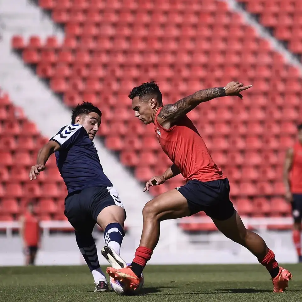 Independiente sostuvo un amistoso ante Quilmes.