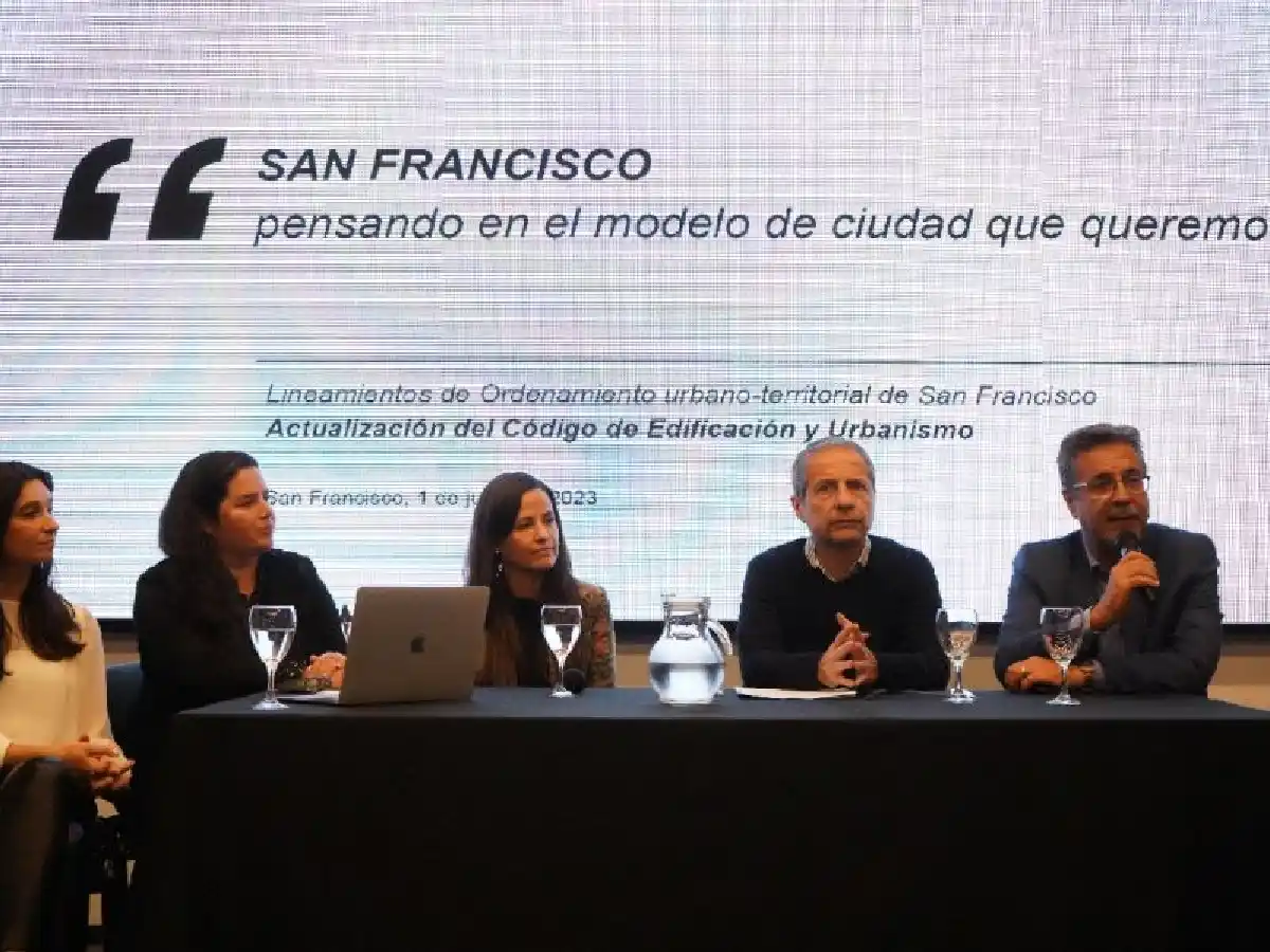 Presentaron el proyecto que diseñará el San Francisco de los próximos 20 años