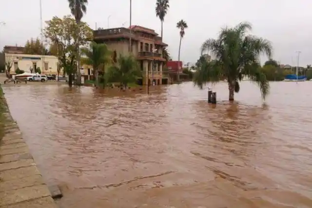 Una gran parte del país se encuentra afectada por el agua