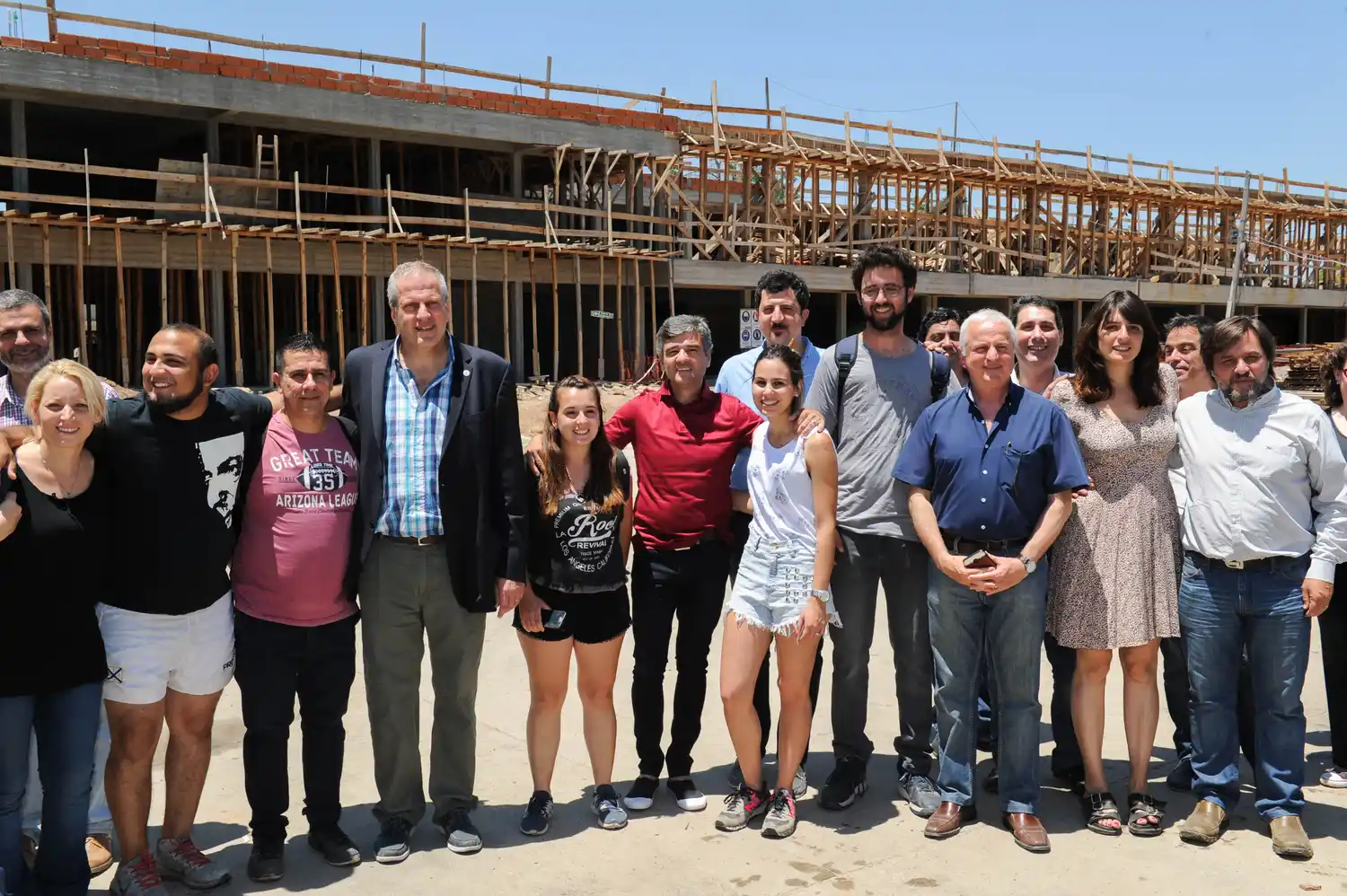 Hurlingham: Zabaleta recorrió las obras de ampliación de la UNAHUR 