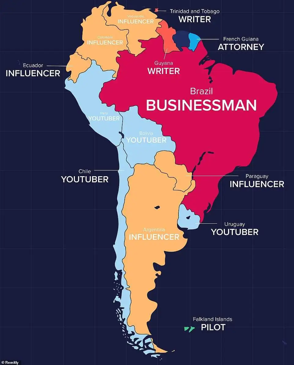 Mapa Influencers