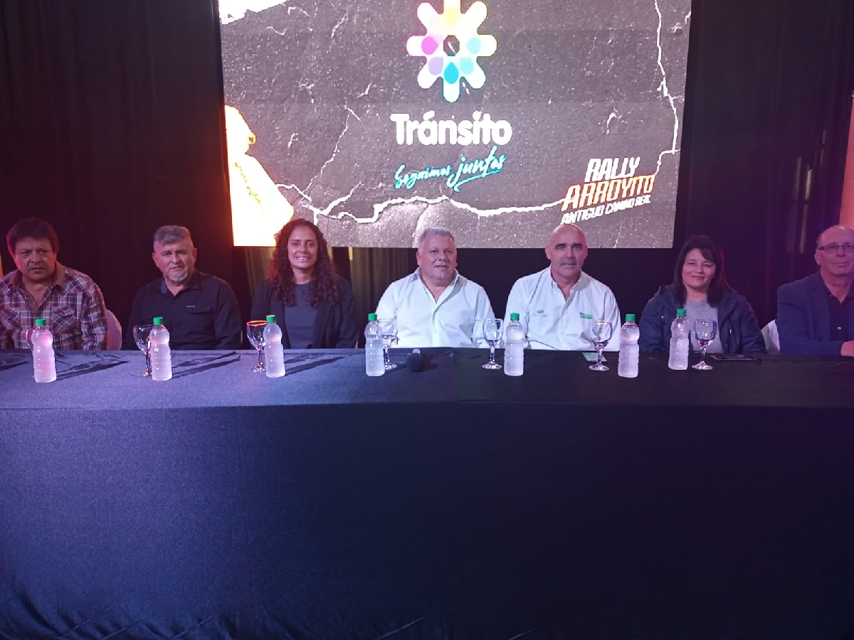 Presentaron el "Rally Arroyito Antiguo Camino Real"