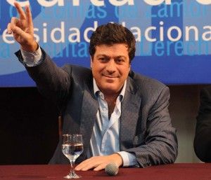 Mariotto volvió a la Universidad de Lomas de Zamora, como parte de su proyecto para ser Gobernador