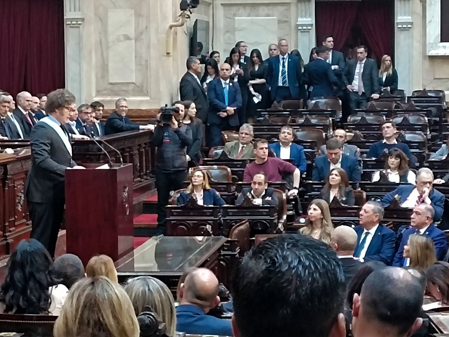 Milei presentó personalmente el Presupuesto 2025.