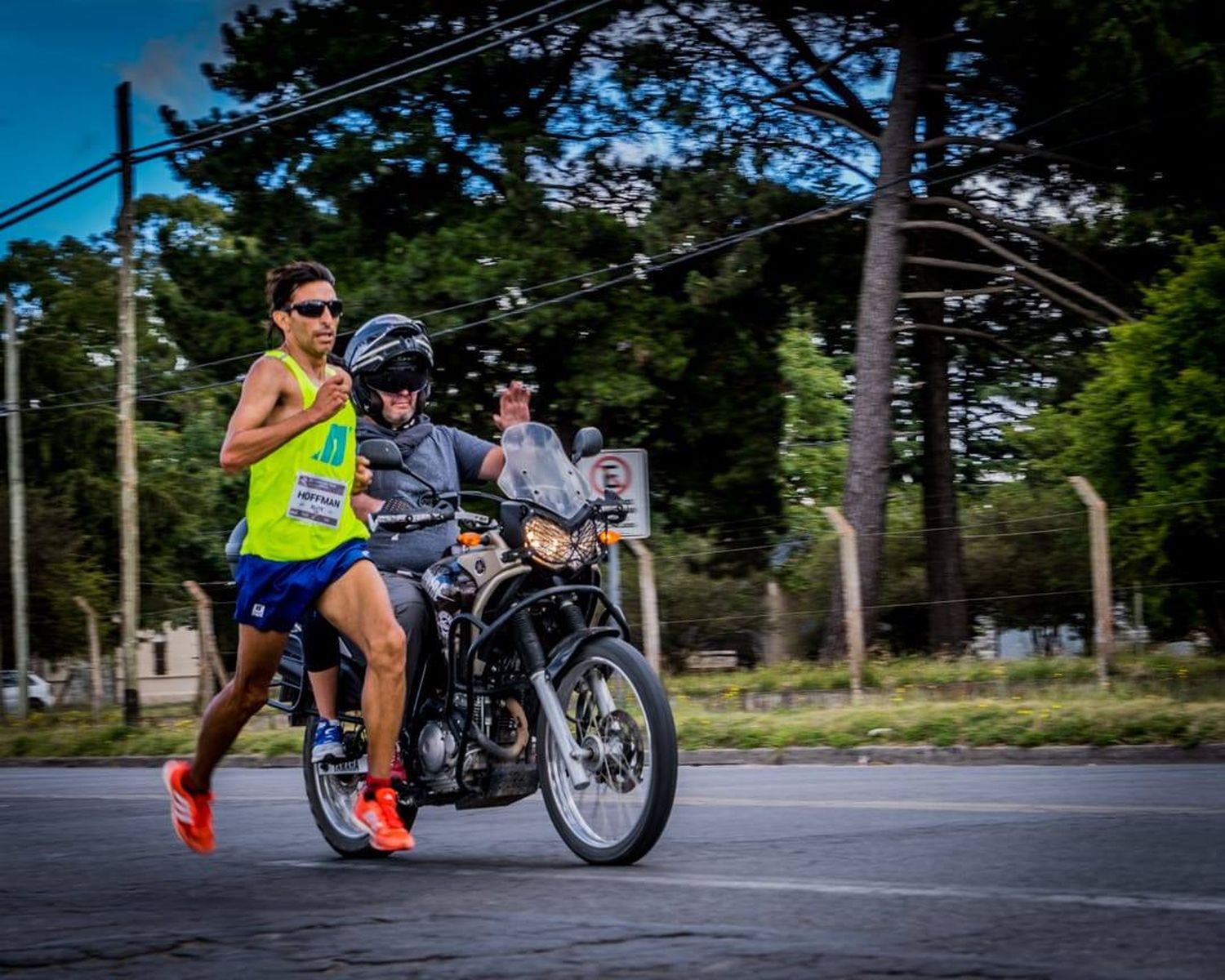 Sergio Hoffman, vencedor de la  última etapa del Rio Running Team