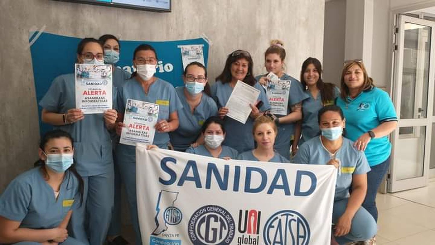 Se levantó el paro de los trabajadores de la sanidad