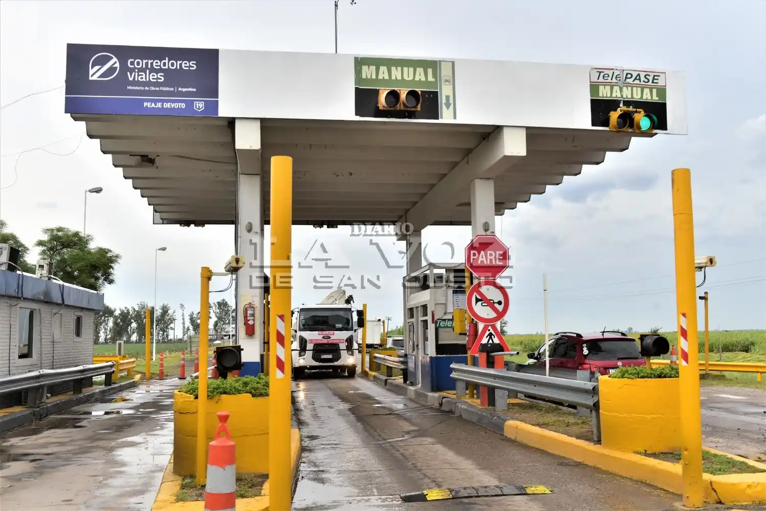 A partir de ahora, cuesta $ 1.200 la pasada en todos estos puestos para automóviles (categoría 1)