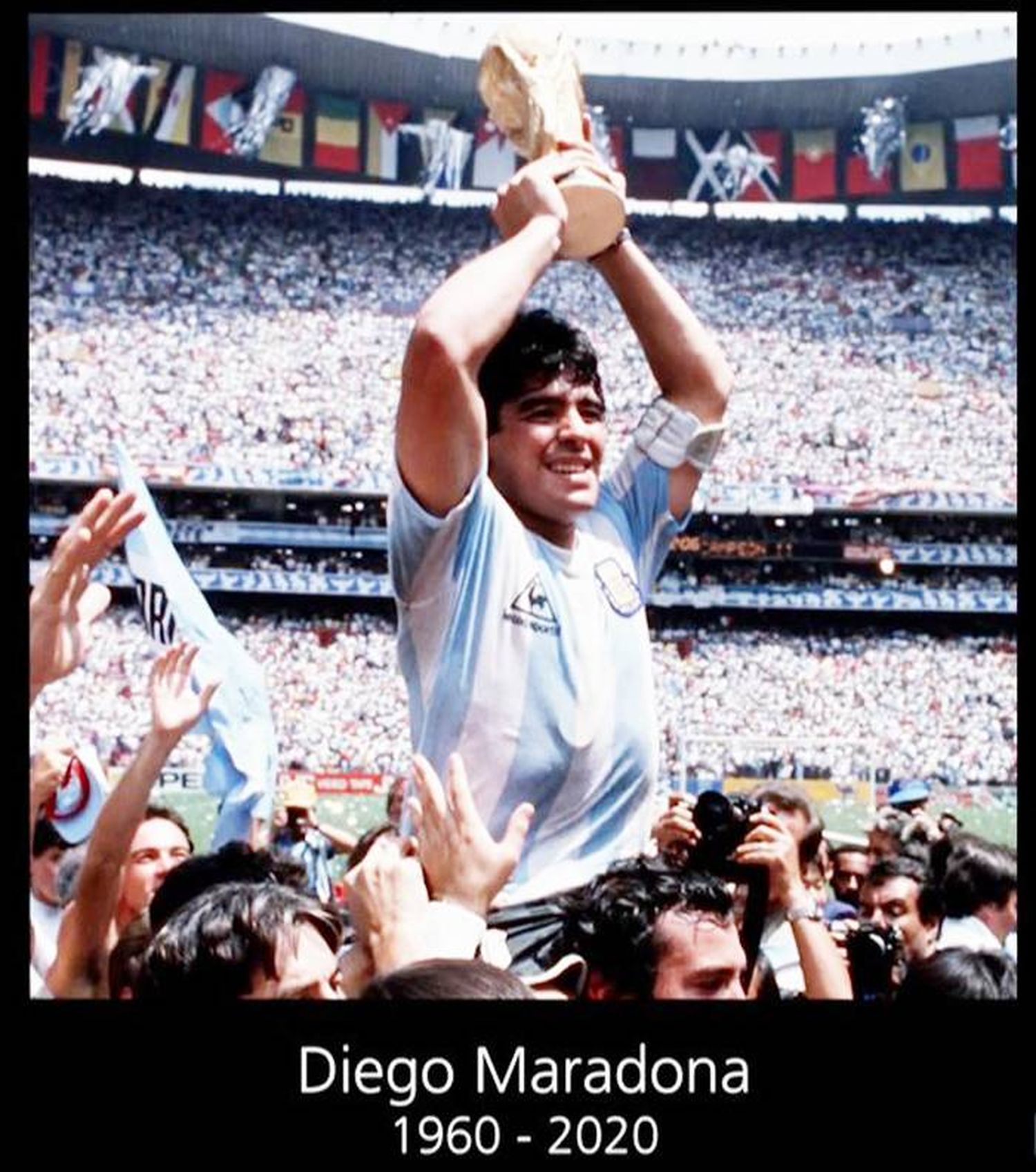 Emocionante homenaje de la FIFA para Diego Maradona