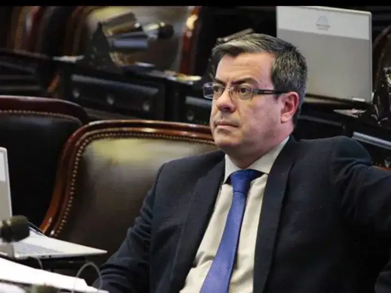 Germán Martínez, presidente del bloque de Diputados de Unión por la Patria.