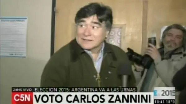 Votó Zannini: "Esta fórmula expresa al conjunto, dice todo por sí misma"