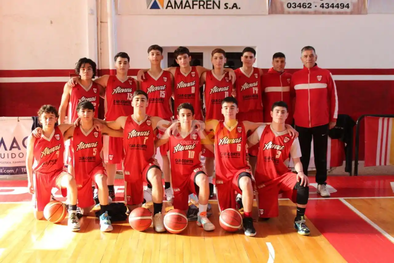 Atenas sigue adelante: se jugaron los cuartos de final del Federativo U16
