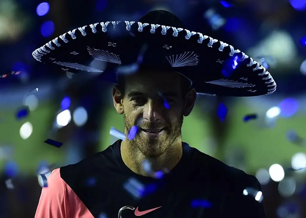 Del Potro, octavo tras ser campeón en México