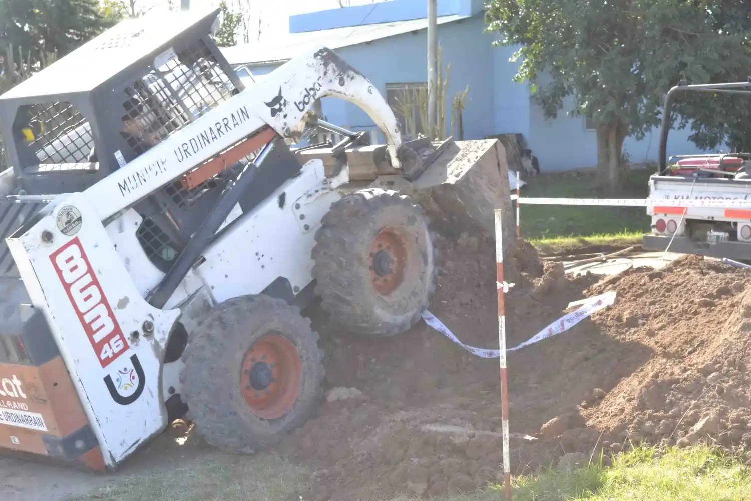 El municipio finaliza extensión de colectora cloacal en barrio Butelli