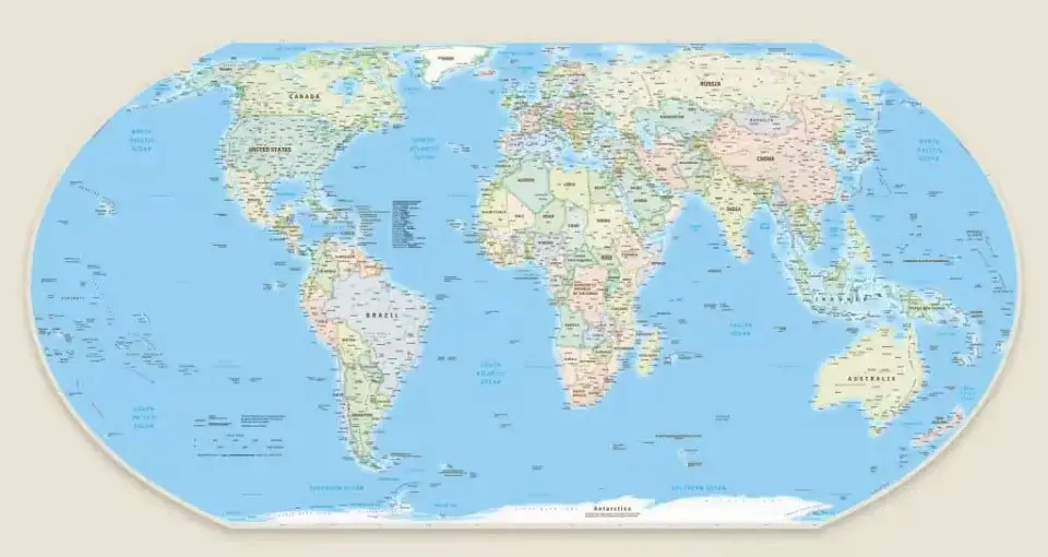 Naciones Unidas aprueba la adopción de un nuevo mapa mundial que refleja el tamaño real de África