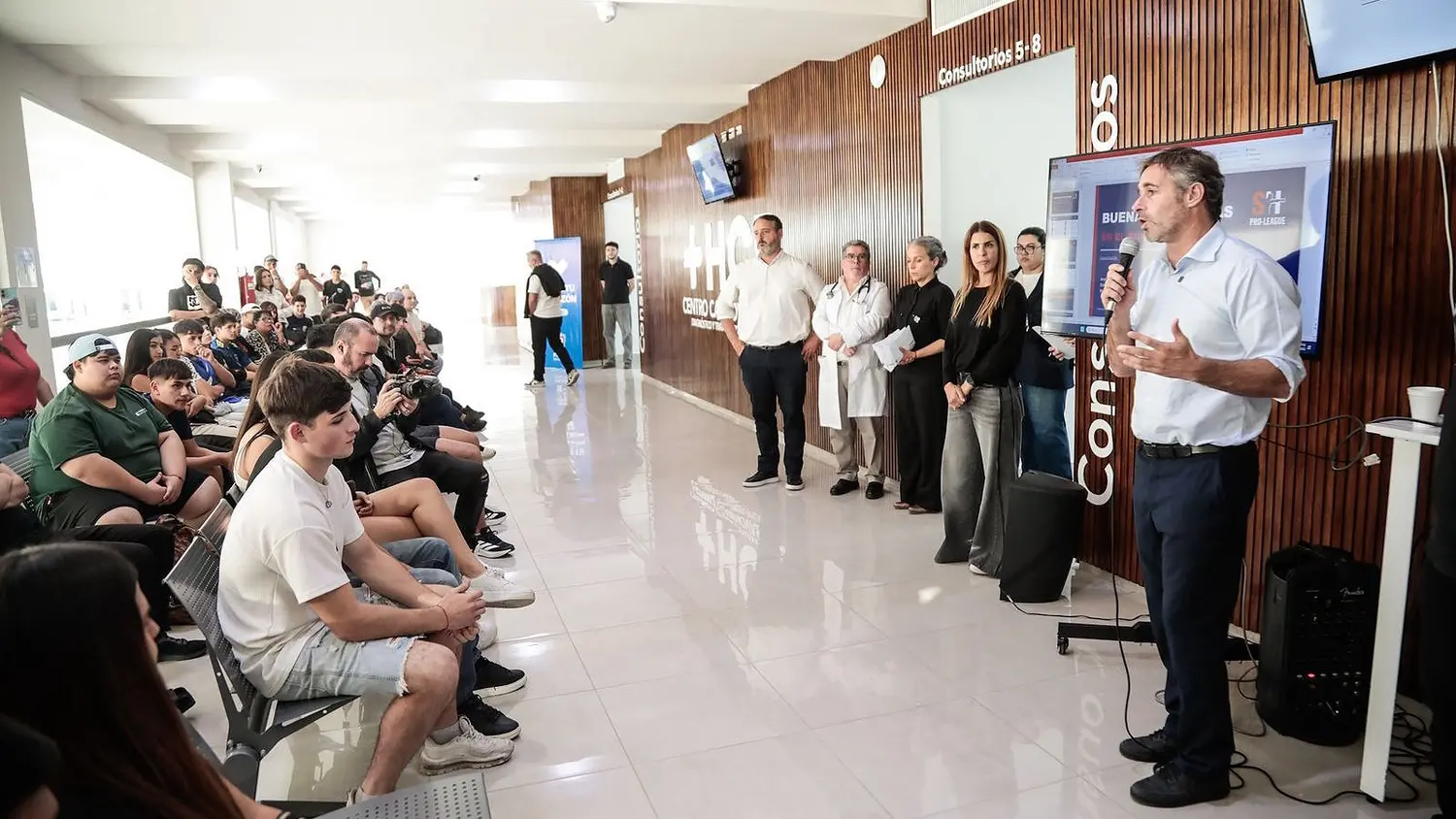 El Centro Cardiovascular fue inaugurado el año pasado y funciona en el Hospital Central de Pilar.