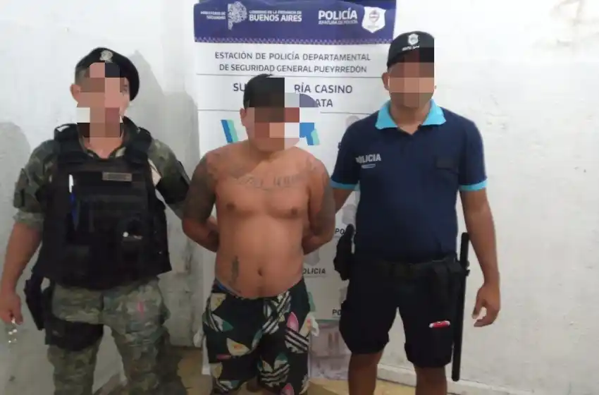 Capturan en Mar del Plata a un prófugo de Lomas de Zamora