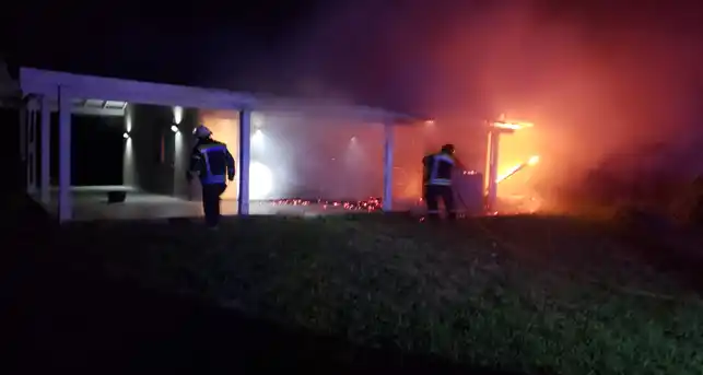 Bomberos sofocó incendio en una estancia en ruta 9
