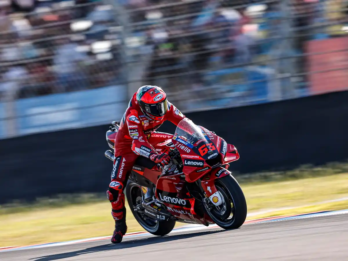 Bagnaia se quedó con la “pole” para el GP de Alemania