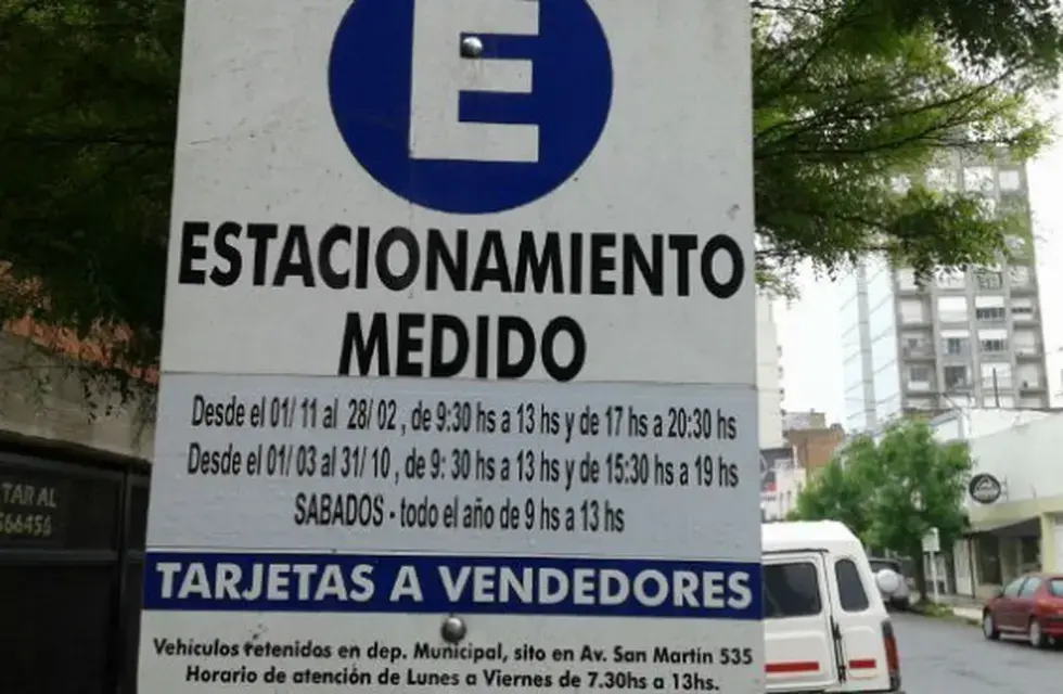 Nuevo horario de Estacionamiento Medido