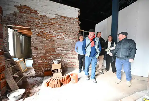 Avanza la construcción del Centro Universitario “Puentes” en Coronel Vidal