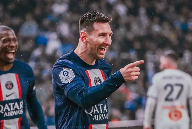 Messi afilado: dos asistencias y un golazo en el clásico ante Marsella