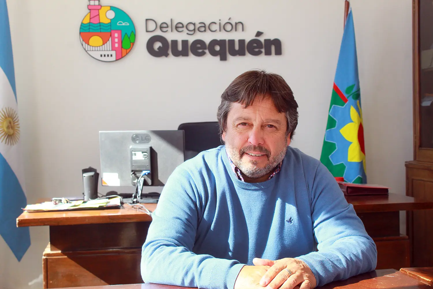 Mario Wilgenhoff. Regresó a la delegación de Quequén.