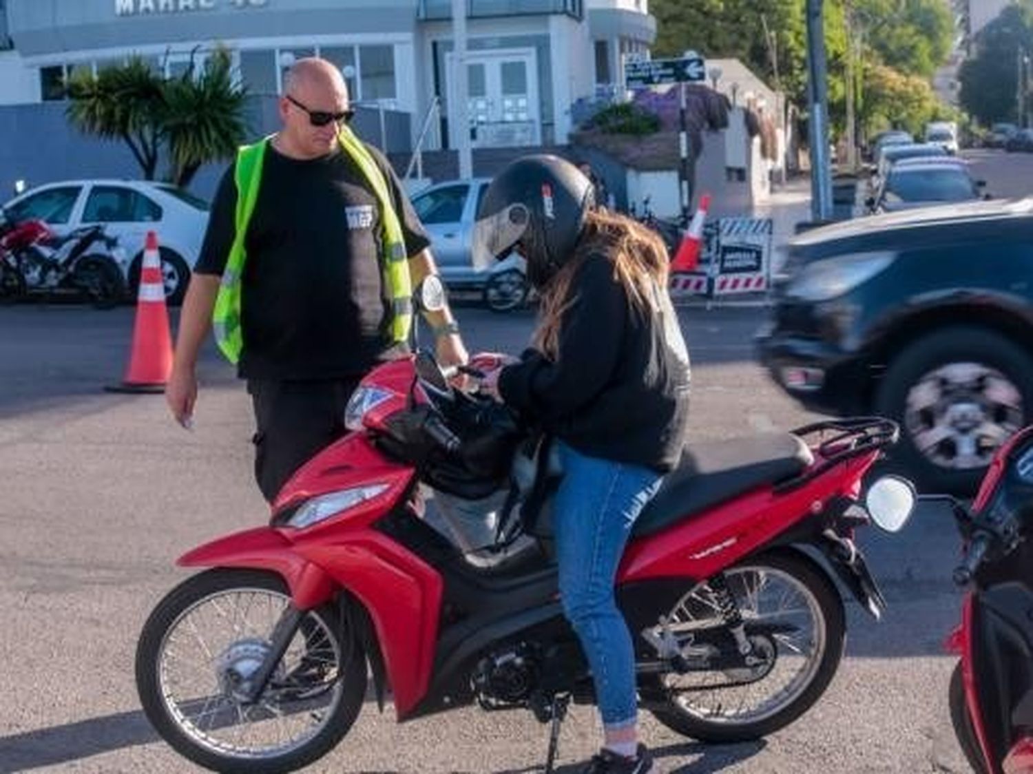 moto secuestrada
