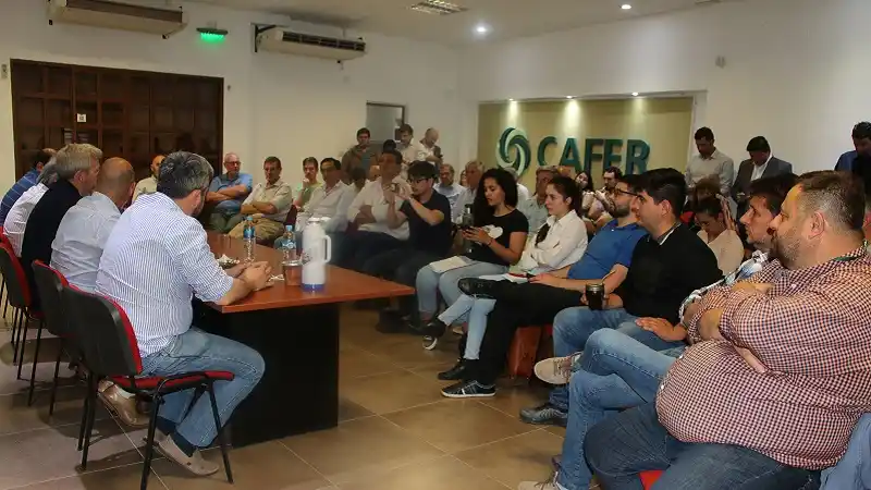 La Federación Agraria se reunió con los tres candidatos a gobernador