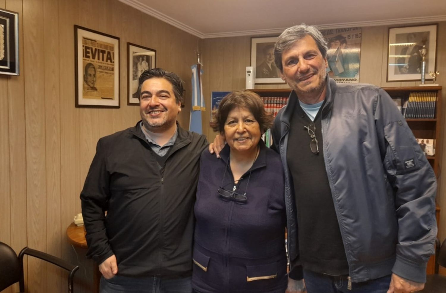 Con un amplio respaldo, Eva Moyano ratificó su conducción en el Sindicato de Camioneros