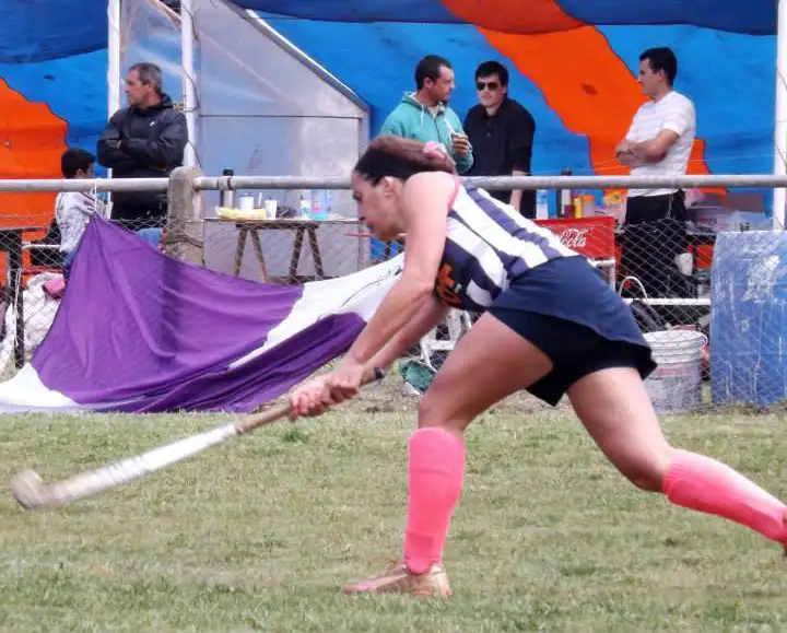 Desde 2012. Marisol se desempeña como jugadora de hockey, la otra pasión