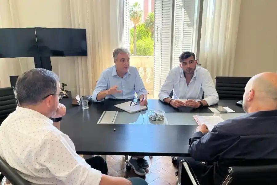El Intendente y el Ministro de Seguridad mantuvieron un encuentro de trabajo