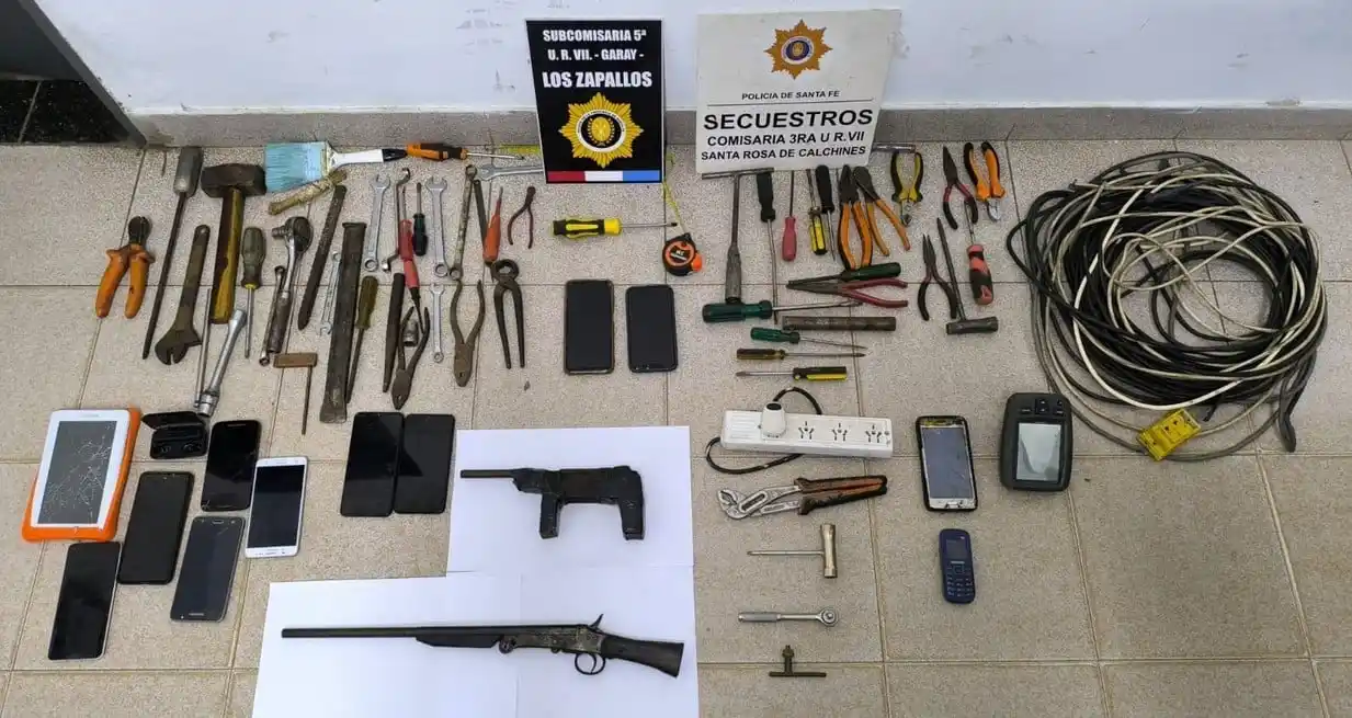 Secuestraron marihuana, armas y 200 peces: cayó una banda completa con cinco detenidos
