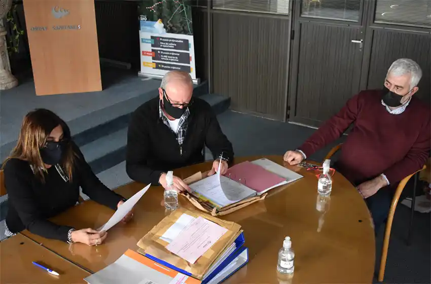 Impulsión Tejedor: OSSE encara una segunda intervención para  potenciar el servicio de agua