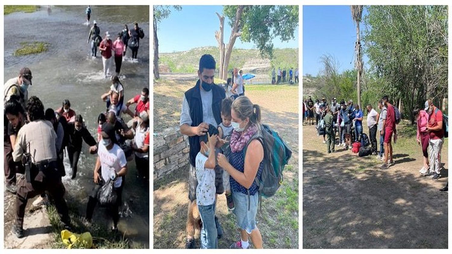 Aumenta número migrantes venezolanos que cruzan el Río Grande desde México a EE.UU.