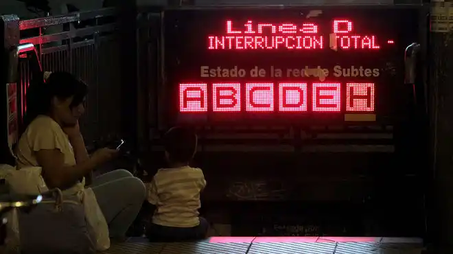 Paran los subtes de todas las líneas a partir de este miércoles