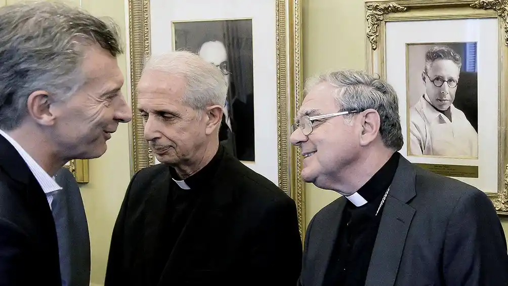El Presidente recibe al Episcopado en la Casa Rosada