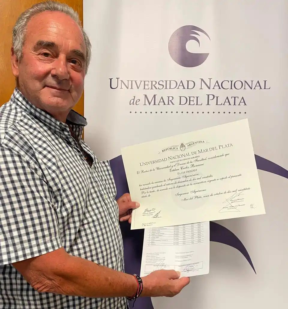 Nunca es tarde para ser agrónomo