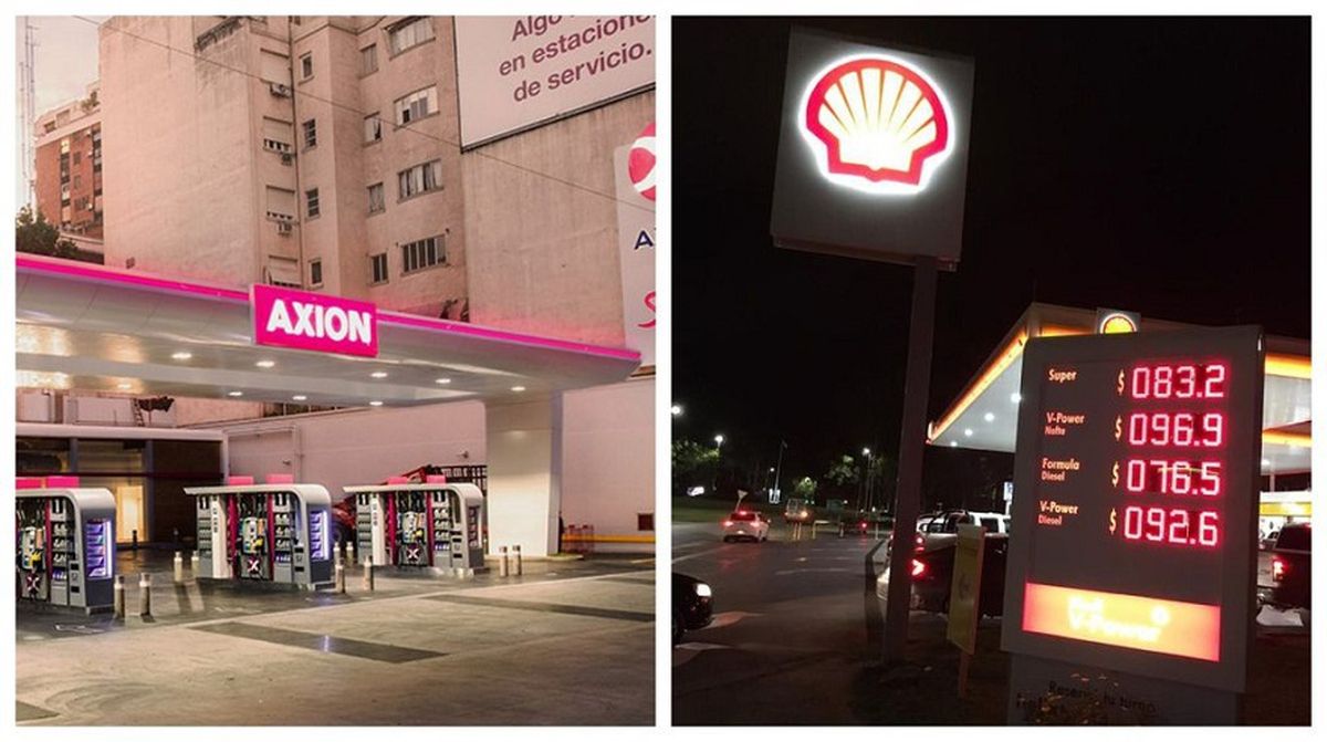 Estaciones de servicio ya adaptan los carteles más de $100