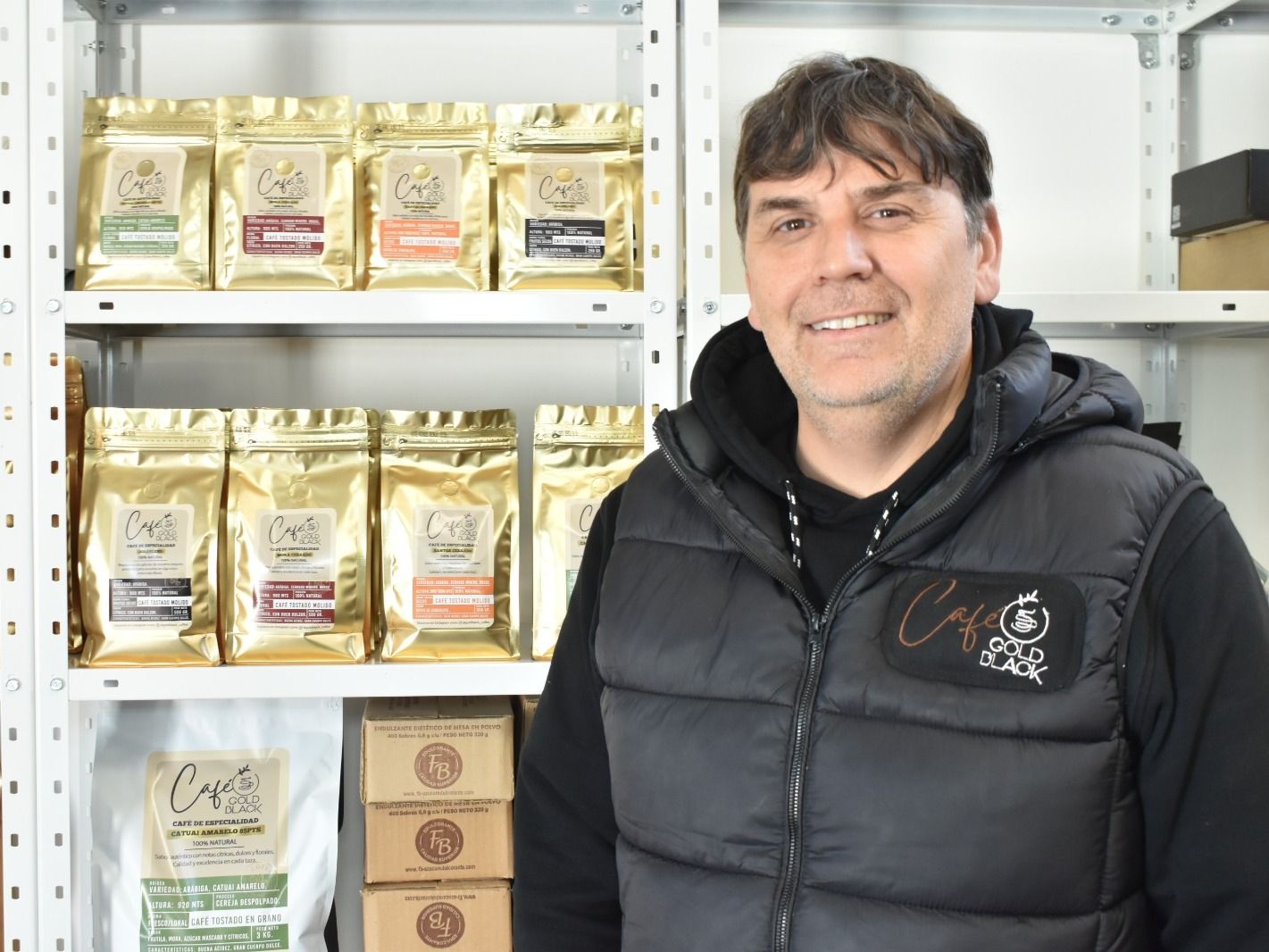 Chiarena, un especialista del café en el sur santafesino