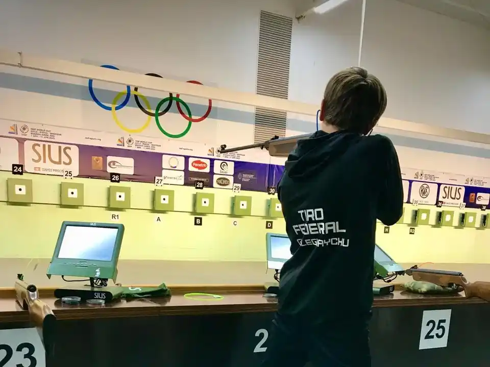 Juan Martín Ríos Veronesi en acción.