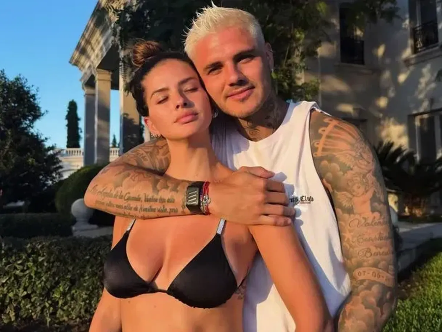 Mauro Icardi reafirma su relación con la China Suárez tras el encuentro con Wanda Nara