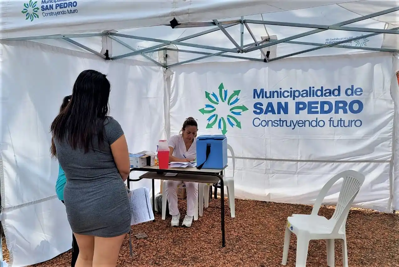 Vacunan a domicilio contra sarampión, rubéola, paperas y poliomielitis