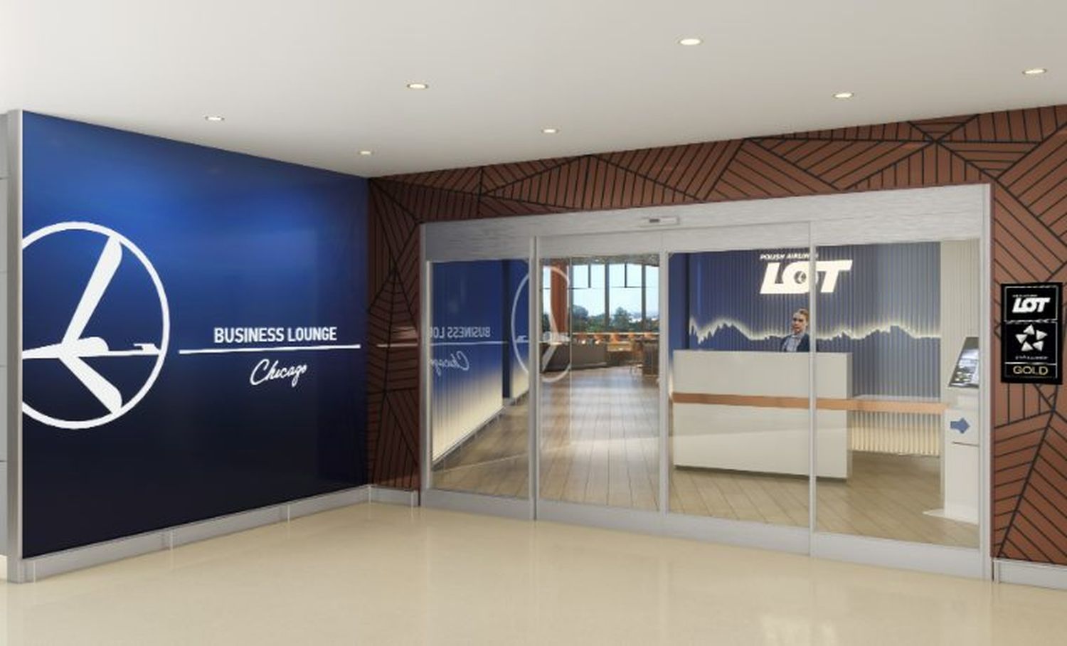 LOT Polish Airlines abre un nuevo lounge en Chicago O’Hare