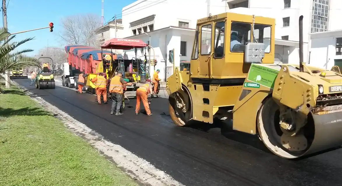 En el año, se ejecutó más de un 40% de las obras viales proyectadas