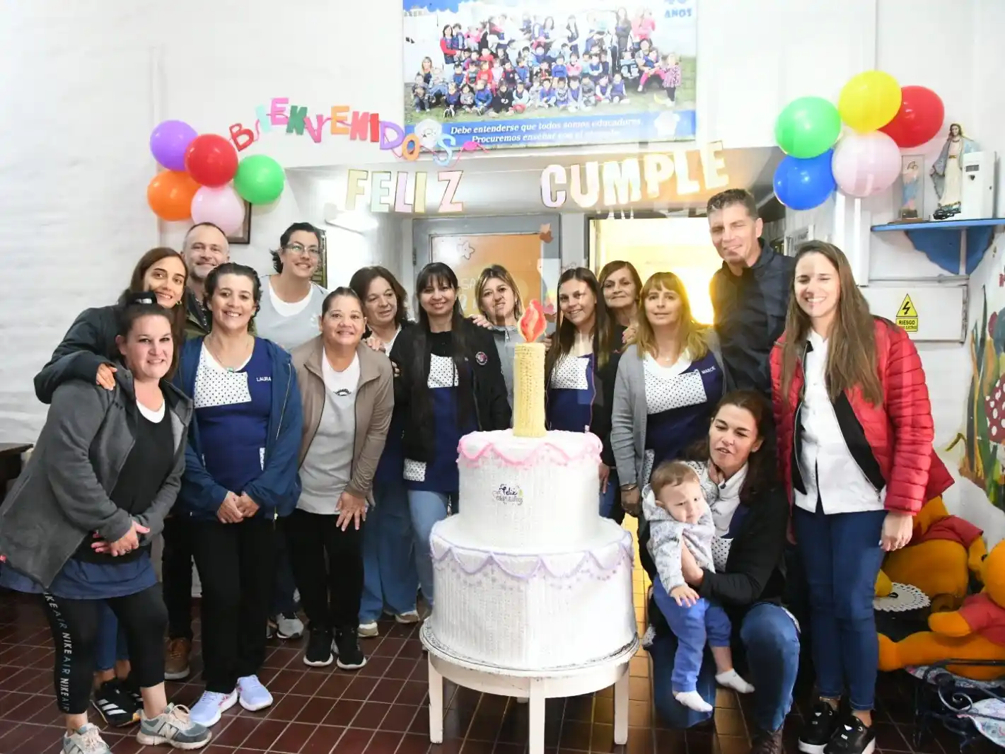 La comunidad educativa y las familias festejaron el aniversario