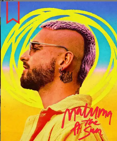 Maluma estrenó este lunes un tema dedicado al sol. Foto Instagram